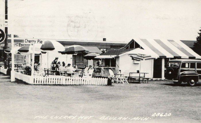 The Original Cherry Hut - Old Postcard (newer photo)